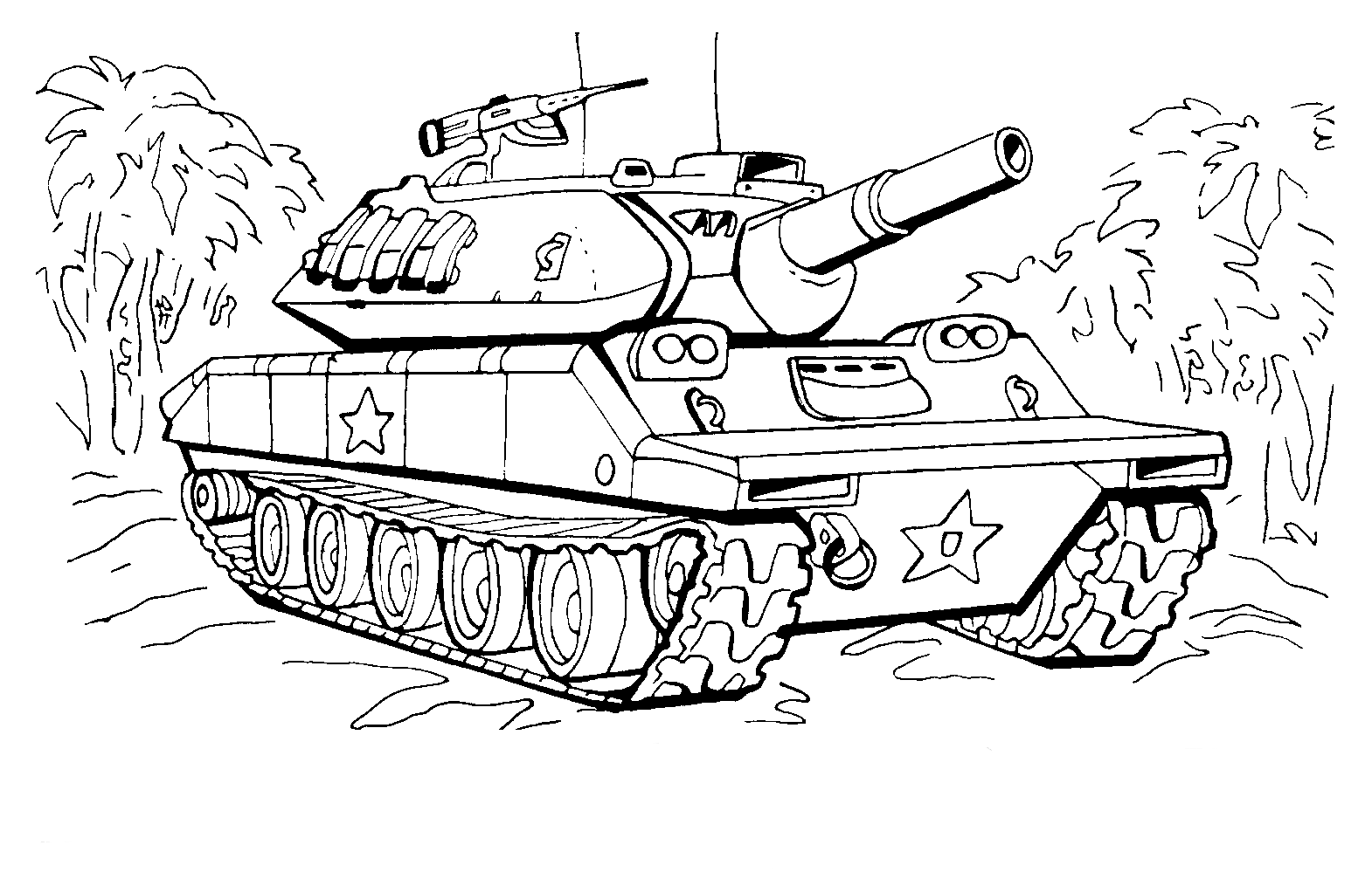 Kolorowanka - Sherman