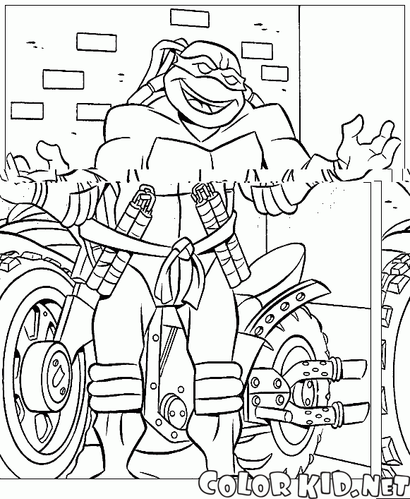 Michelangelo i motocykli