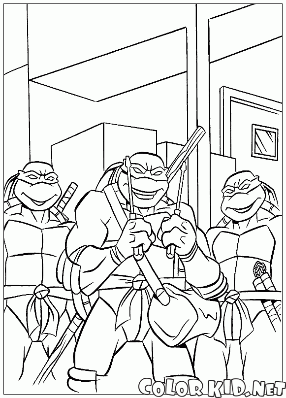 Wojownicze Żółwie Ninja na misji