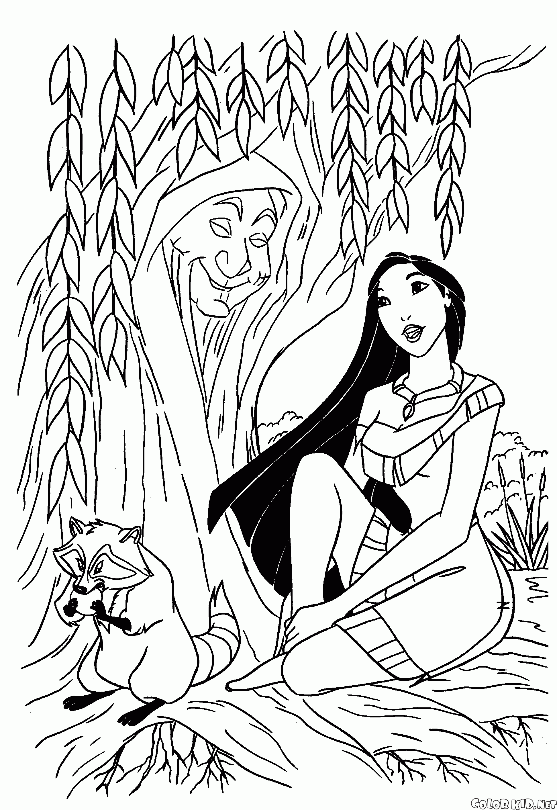Babcia Willow i Pocahontas