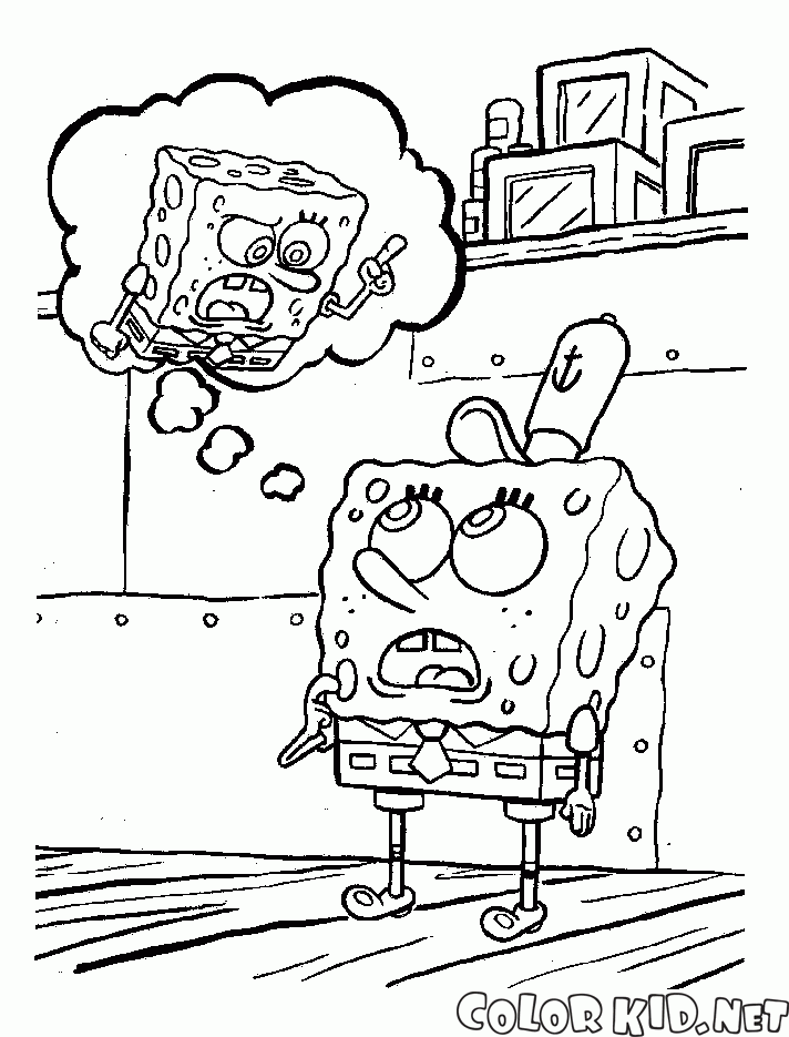Refleksje Sponge bob