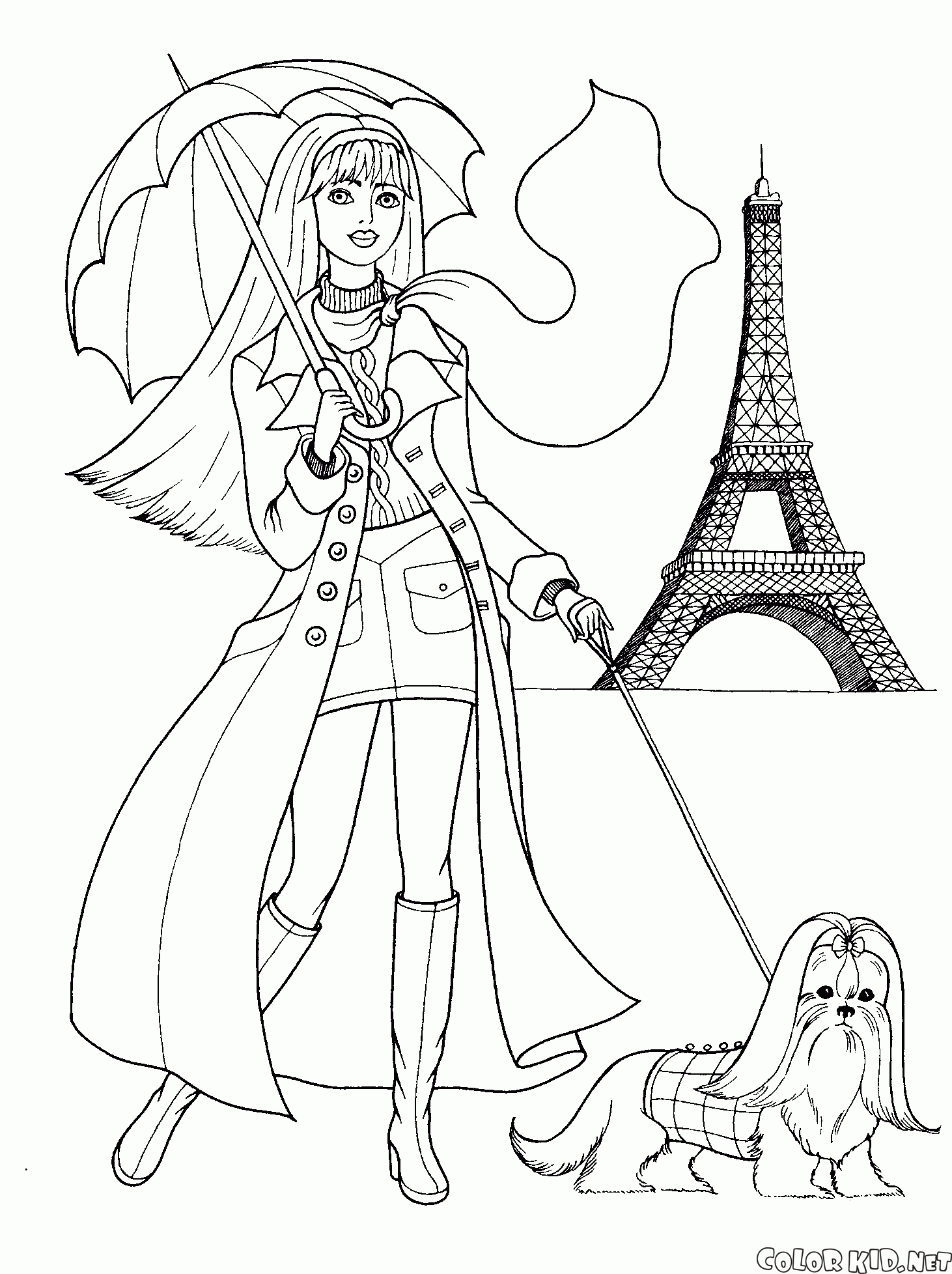 Dziewczyna w Paryżu