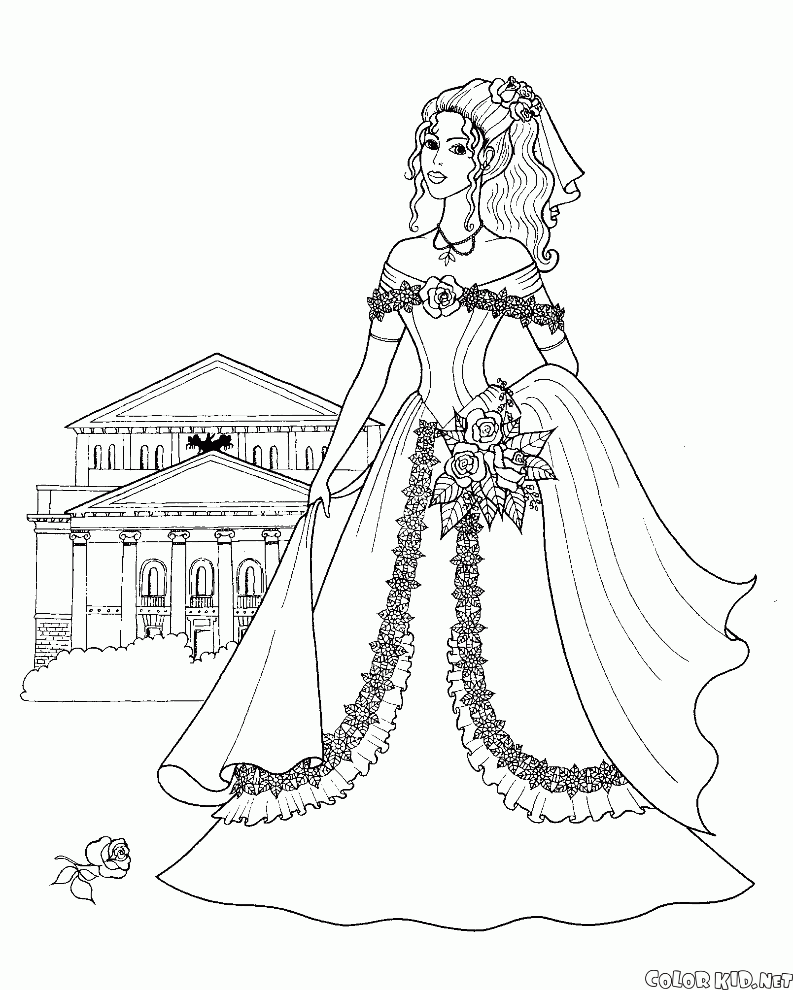 Księżniczka z bukiet