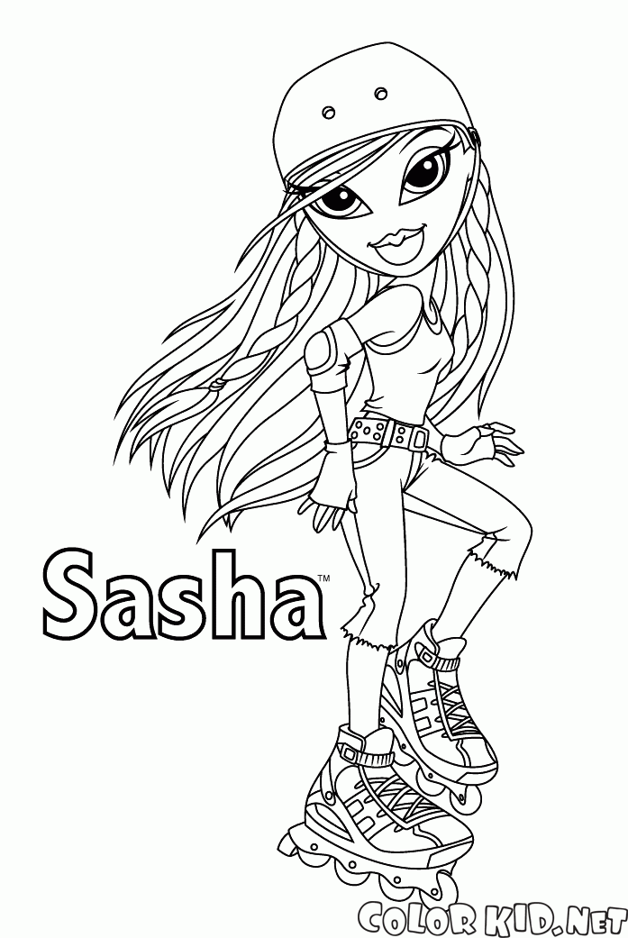 Sasha i rolki