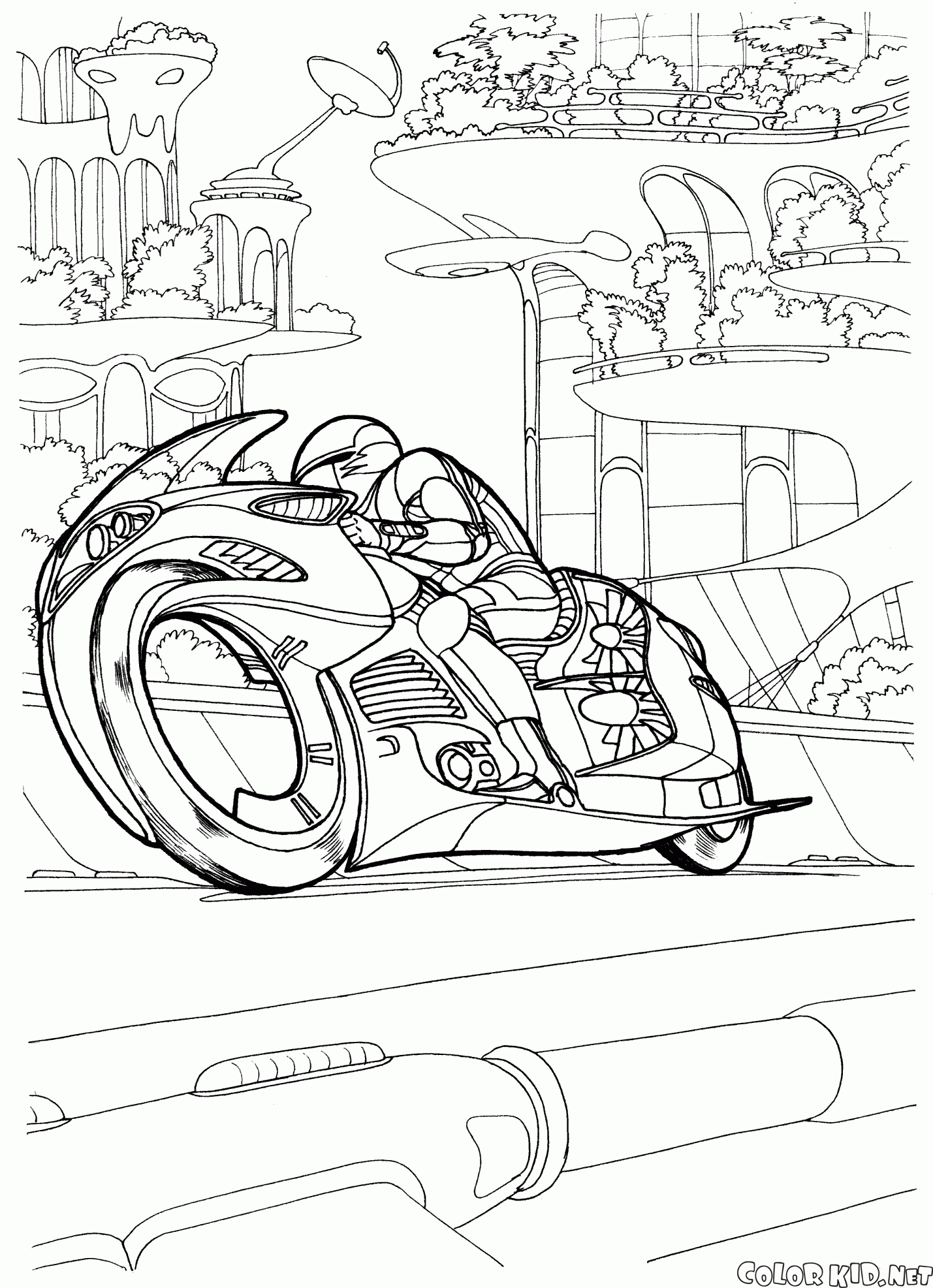 Prototyp motocykla