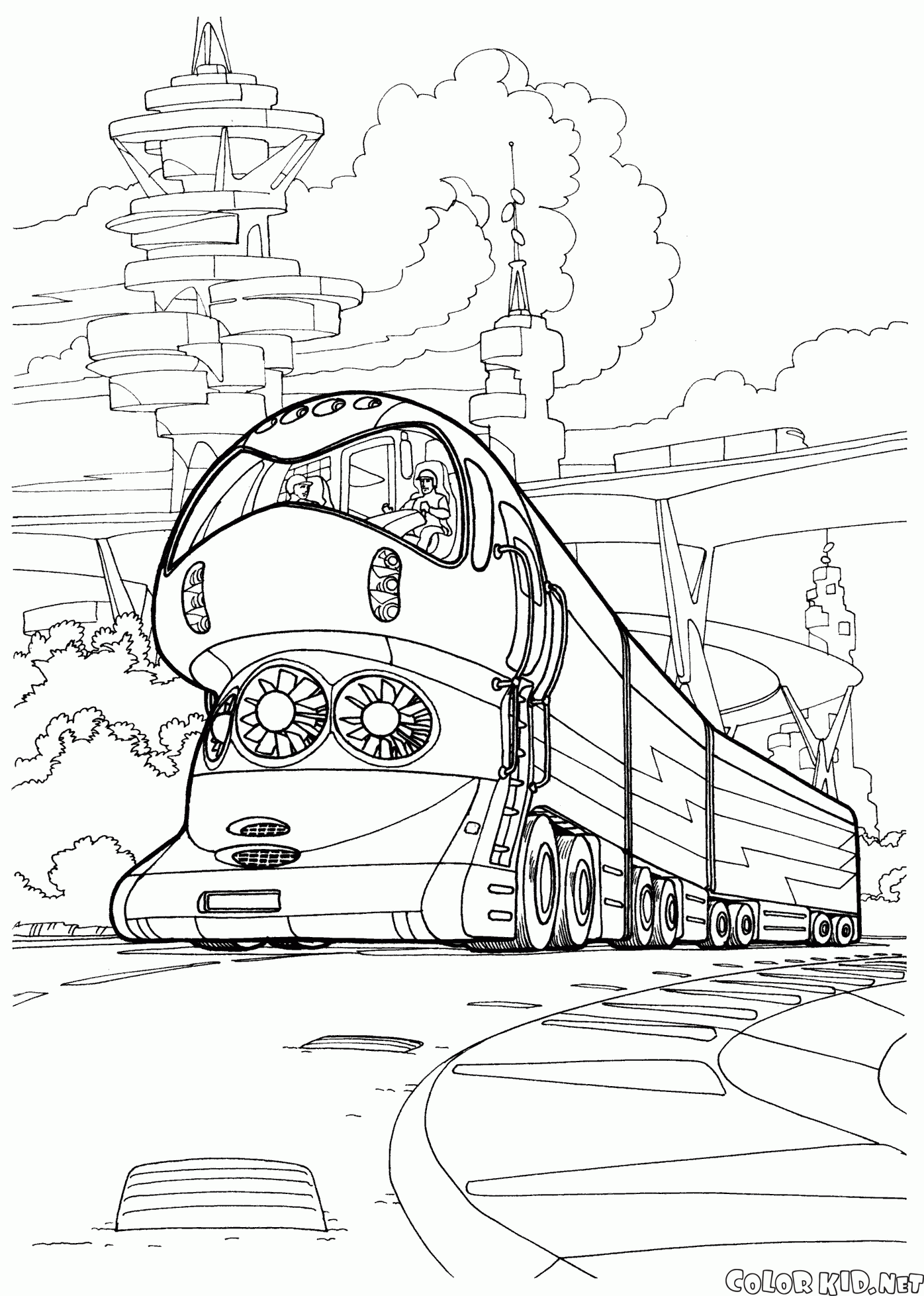 High-tech pociąg