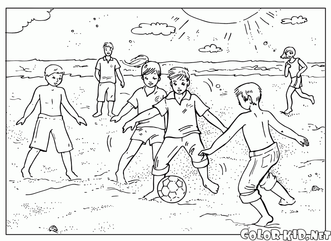 Piłka nożna na plaży