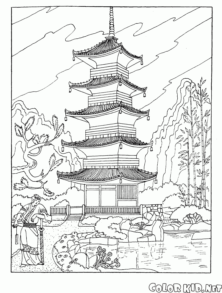 Buddyjska Pagoda