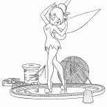 Tinkerbell podziwia się