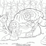 Merida z rodzicami