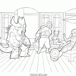 Zespół w strojach bojowych