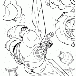 Hiro i Baymax uratować miasto