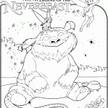 Potwór jest uśmiechnięta