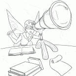 Bazgroły i jego teleskop