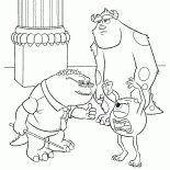 Mike uczy się straszyć