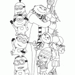 Gru, słudzy i dziewczęta