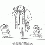 Gru i wierny Miniony