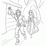 Flynn i Rapunzel Ucieczka