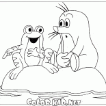 Żaba i Mole