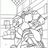 Raphael na rollerskates