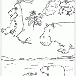 Miś Lars i winorośli