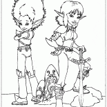 Artur i Selenia w kampanii