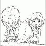 Artur, Selenia i Betameche