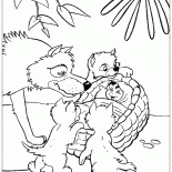 Wilki i Mowgli