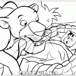 Mowgli znajdzie panterę