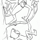 Banderlogs i Mowgli