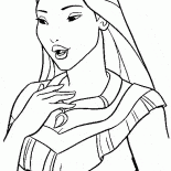 Medalion Pocahontas