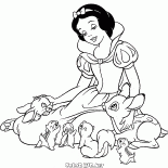 Snow White zwierzęta zwierzęta