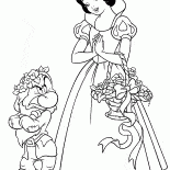 Królewna Śnieżka i krasnolud Grumpy