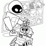 EVE i WALL.E są przyjaciółmi