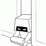 Robot jest czyszczenie