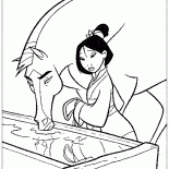 Mulan i wierny pony
