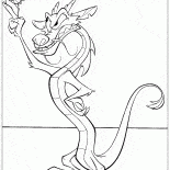 Smoka Mushu i krykiet