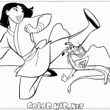 Mulan i Mushu Szkolenia