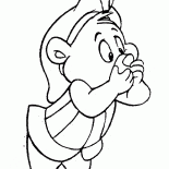 Gummi Bear pozwolił mu się wyślizgnąć