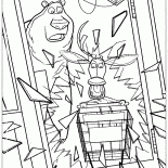 Jeleń i niedźwiedź