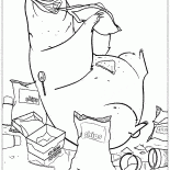 Pizza, lody i frytki