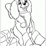 Boże Narodzenie szczeniak