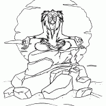 Rafiki o zachodzie słońca