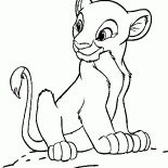 Dziewczyna Simba - Nala