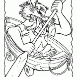 Louis łodzią