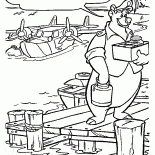 Baloo w spoczynku