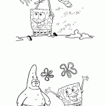 SpongeBob i Patryk na grasować