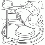 Chłopiec bardzo gruby