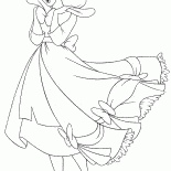 Kopciuszek nowa sukienka