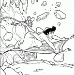 Kamień spada z góry